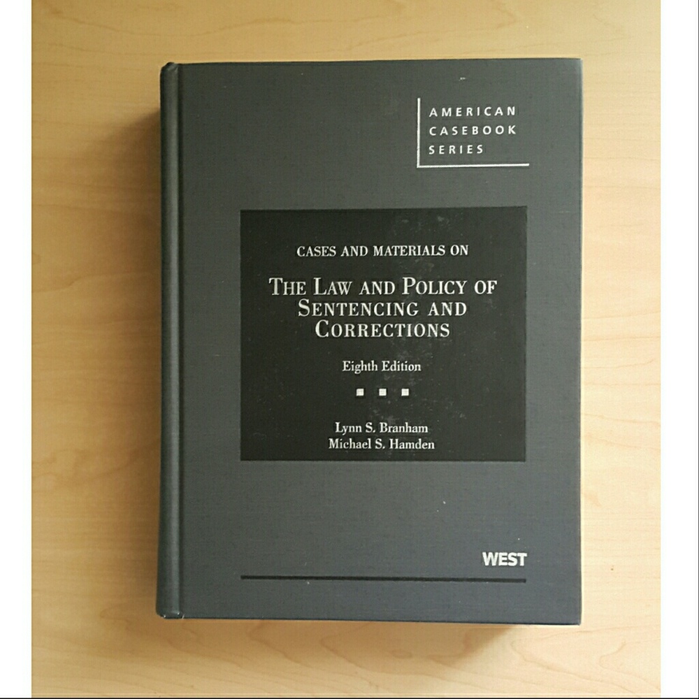 Book: Sentencing & Correction